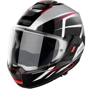 Nolan N120-1 Nightlife N-com 27 Flip Helm Wit