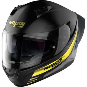 Nolan N60-6 Sport Outset 22 zwart met gele integraal motorhelm