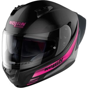 Nolan N60-6 Sport Outset 23 zwart met roze integraal motorhelm