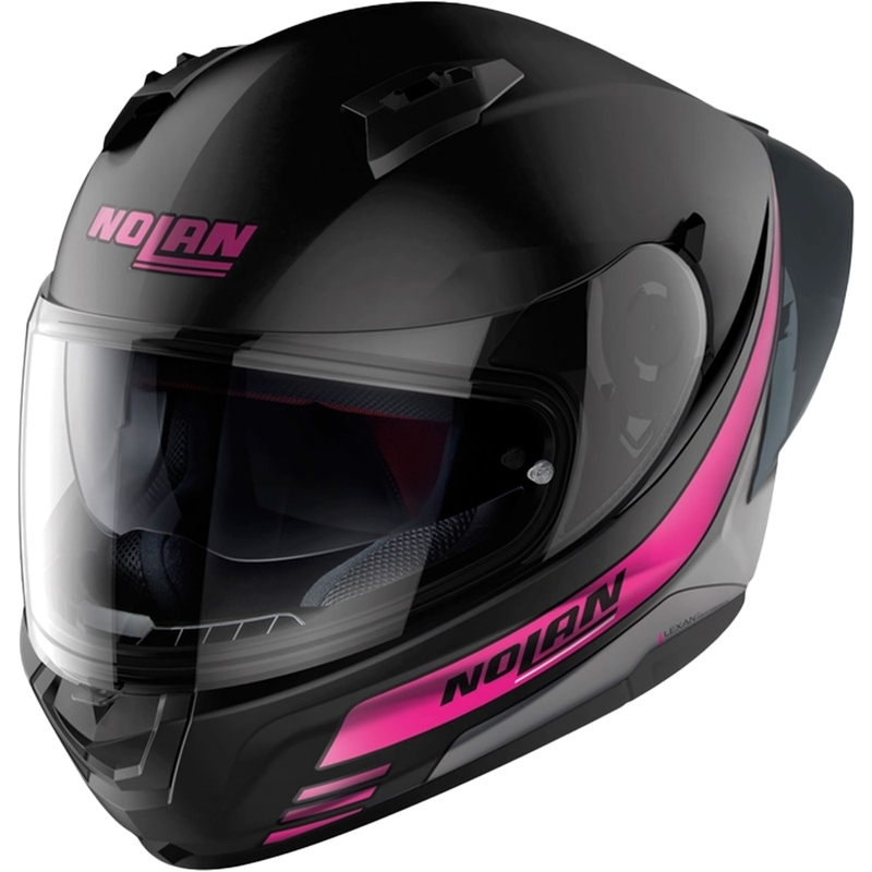 Nolan N60-6 Sport Outset 23 zwart met roze integraal motorhelm uitverkoop