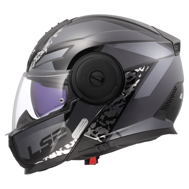 Opklapbare motorhelm LS2 FF902 Scope II Oxyd zwart-titanium