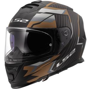 LS2 FF800 Storm II Tracker integraal motorhelm zwart-goud