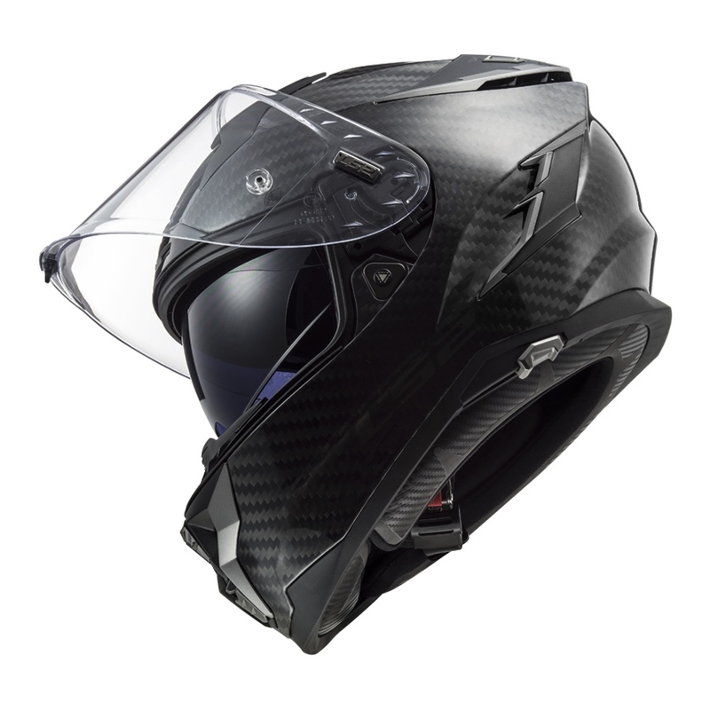 Integraal motorhelm LS2 FF327 Challenger C Solid Carbon uitverkoop