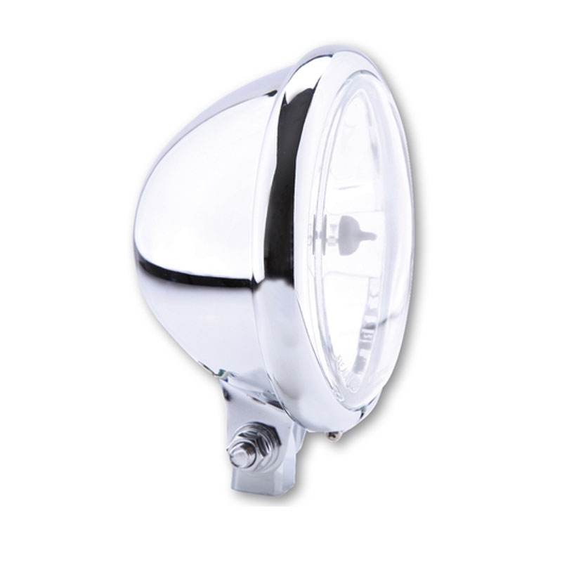 Highsider Smart Bates Style 5 3/4 inch helder glazen chromen koplamp