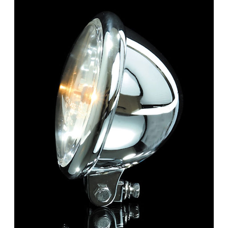 Highsider Smart Bates Style 5 3/4 inch helder glazen chromen koplamp