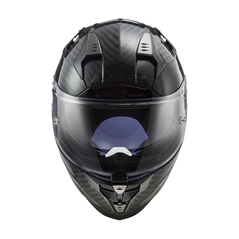 Integraal motorhelm LS2 FF327 Challenger C Solid Carbon uitverkoop