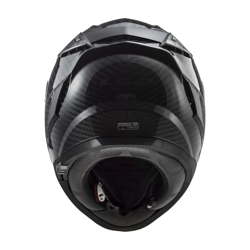 Integraal motorhelm LS2 FF327 Challenger C Solid Carbon uitverkoop
