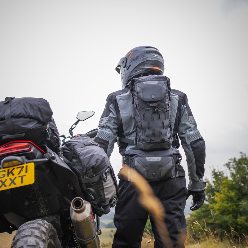 Oxford Atlas B-10 motorrugzak zwart 10 l