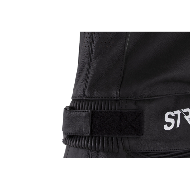 Street Racer Fast Track 2.1 leren motorpak zwart-wit