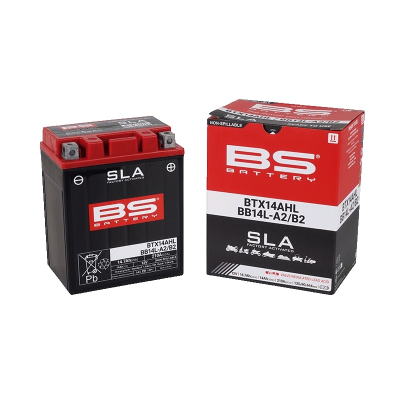 Továrně aktivovaná motocyklová baterie BS-BATTERY SLA