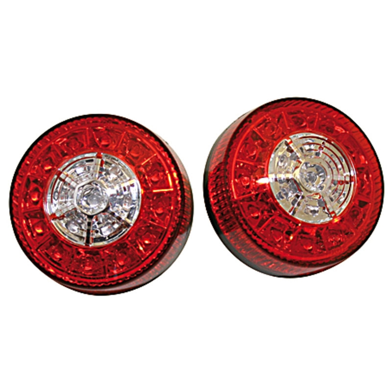 Highsider Smart LED 3-in-1 ATV-achterlicht zwart-rood