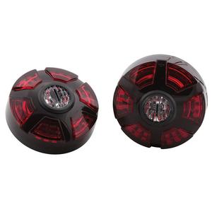 Highsider Smart ATV LED 3-in-1 achterlicht, rood-zwart