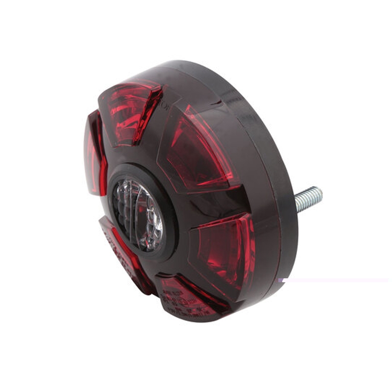 Highsider Smart ATV LED 3-in-1 achterlicht, rood-zwart