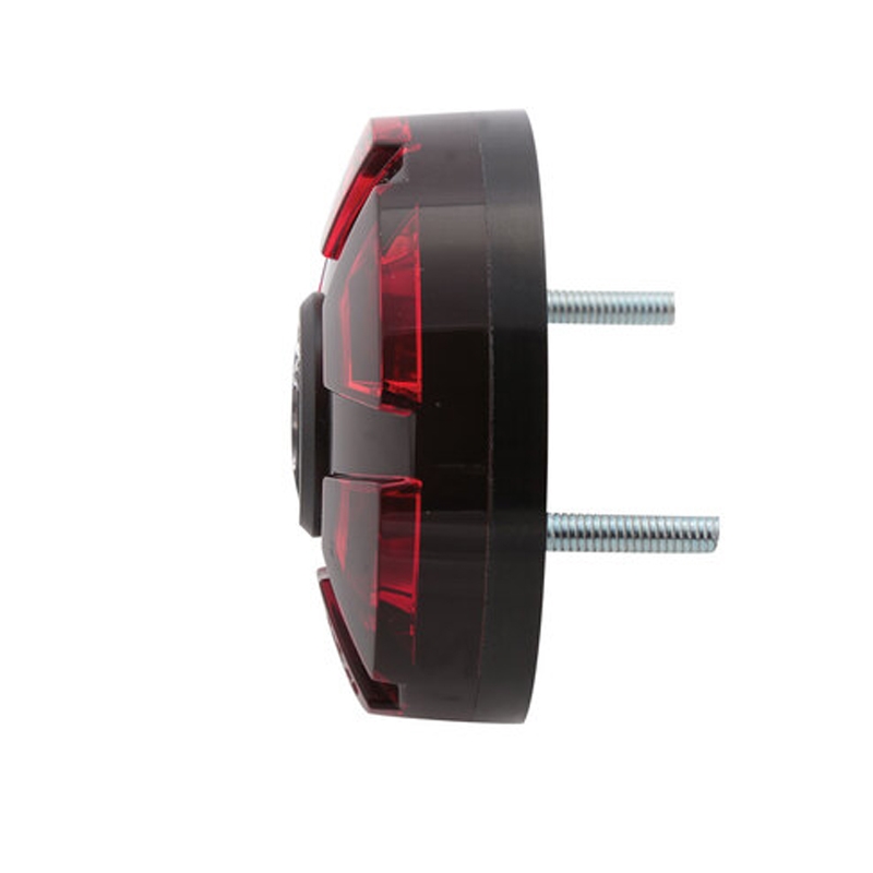 Highsider Smart ATV LED 3-in-1 achterlicht, rood-zwart