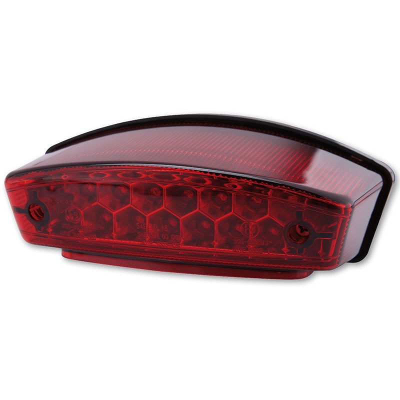 Highsider Smart Monster LED motor achterlicht rood