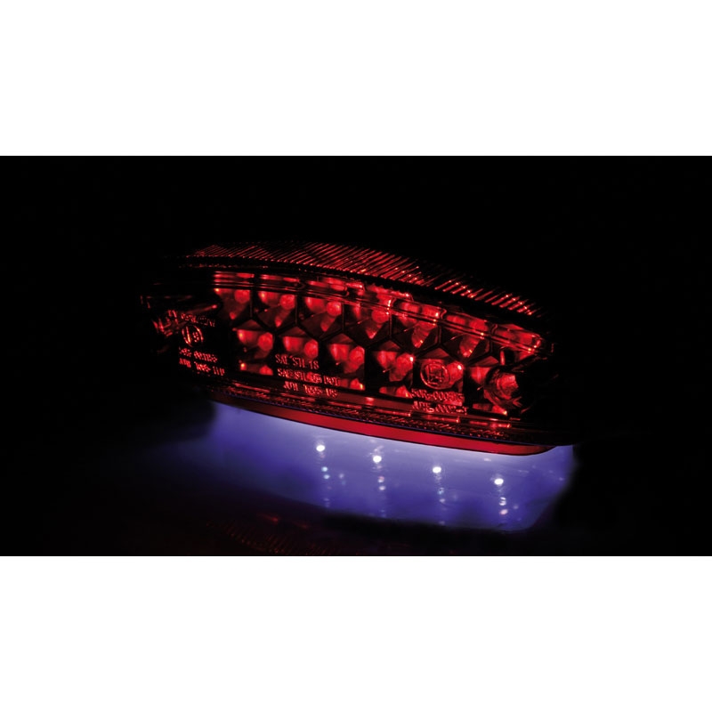 Highsider Smart Monster LED motor achterlicht rood