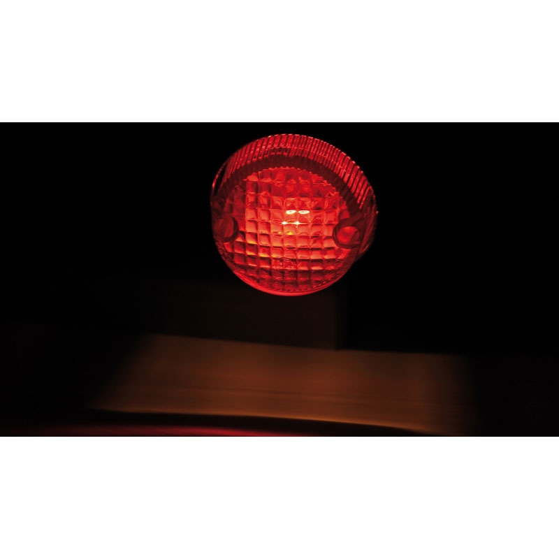 Highsider Smart Texas motorfiets achterlicht chroom