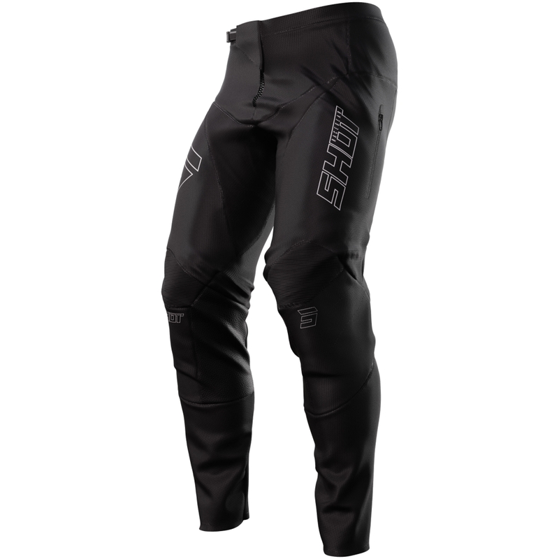 Shot Contact Zip Motocrossbroek Zwart