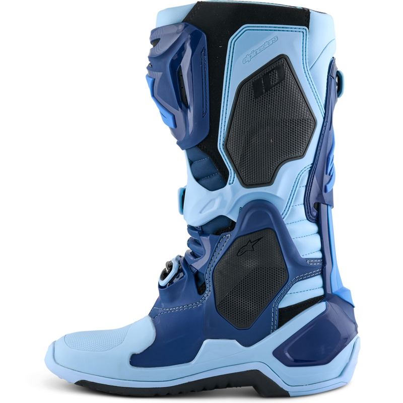 Alpinestars Tech 10 Limited Edition Steelers Motorlaarzen Blauw-Lichtblauw