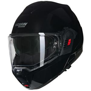 Opklapbare motorhelm Nolan N100-6 Classico N-COM 301 zwart