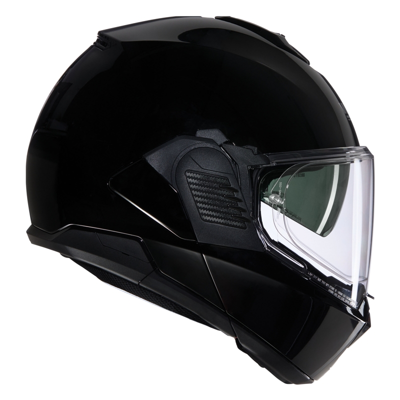 Opklapbare motorhelm Nolan N120-1 Classico N-COM 301 zwart
