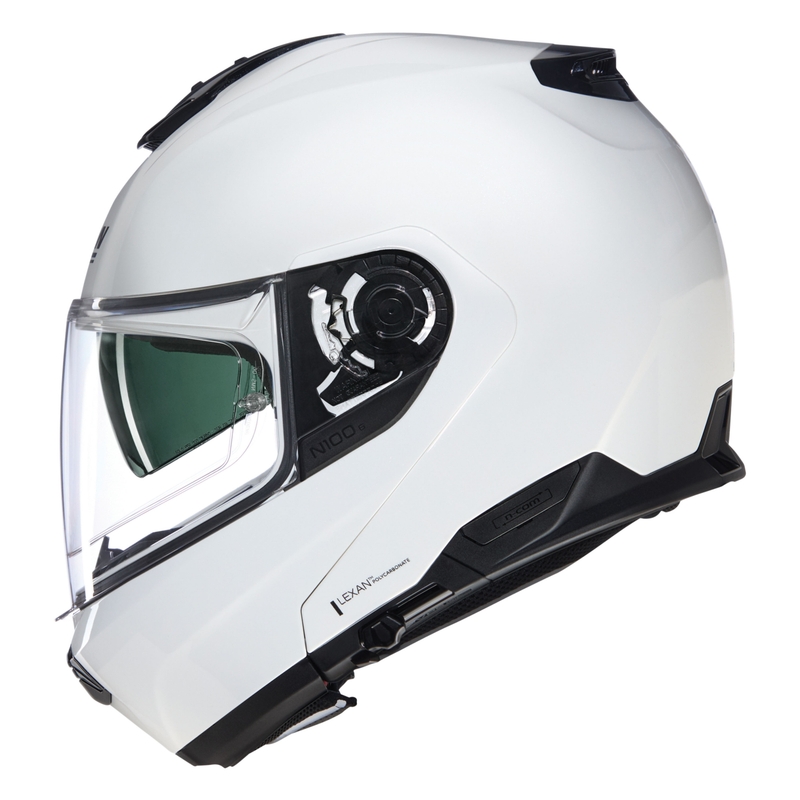 Opklapbare motorhelm Nolan N100-6 Classico N-COM 305 wit