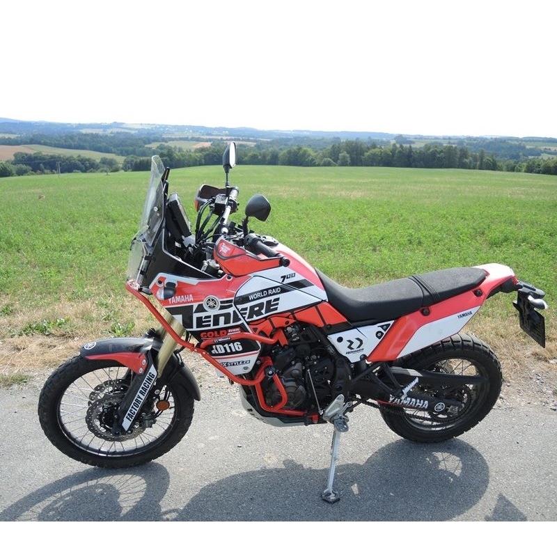 Ochranné rámy motoru RDMOTO červená (with protectors)