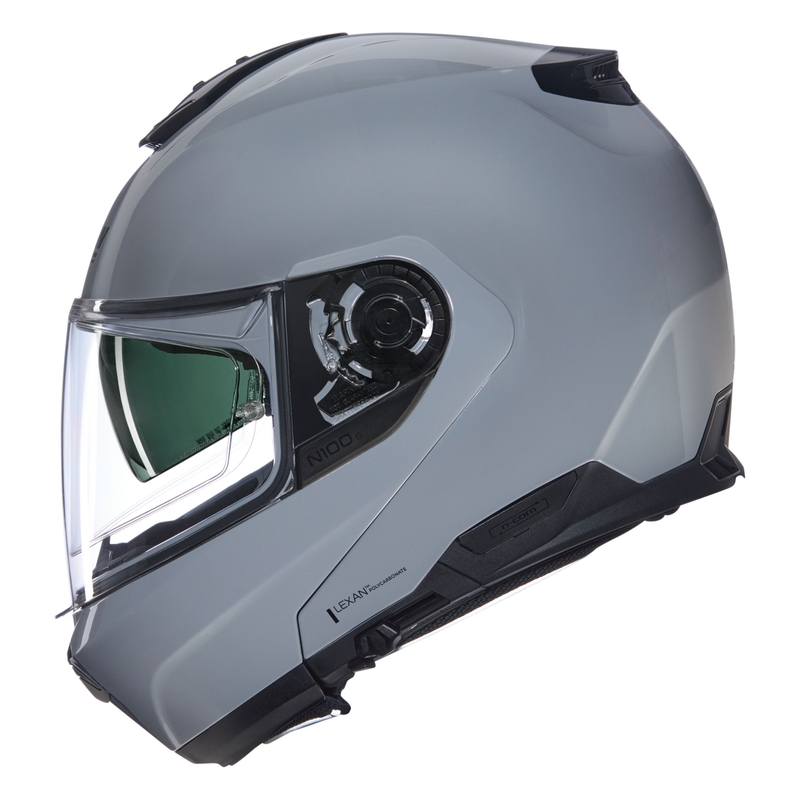 Opklapbare motorhelm Nolan N120-1 Classico N-COM 303 grijs
