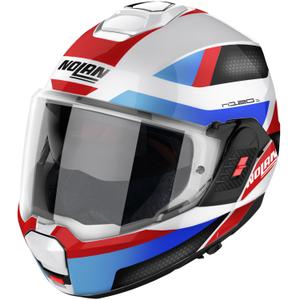 Flip Helm Nolan N120-1 Subway glanzend wit