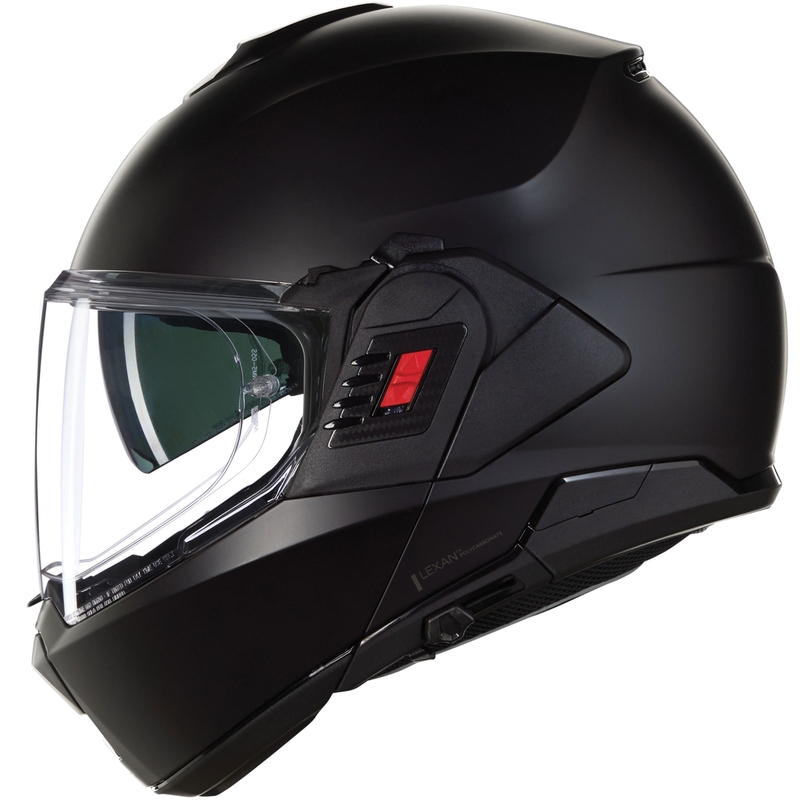 Opklapbare motorhelm Nolan N100-6 Classico N-COM 302 matzwart