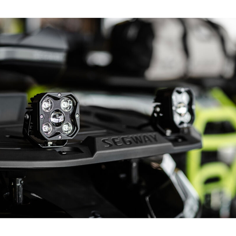 LED-lamp SHARK LED-rijlicht met laser LED 3,2" 40 W zwart