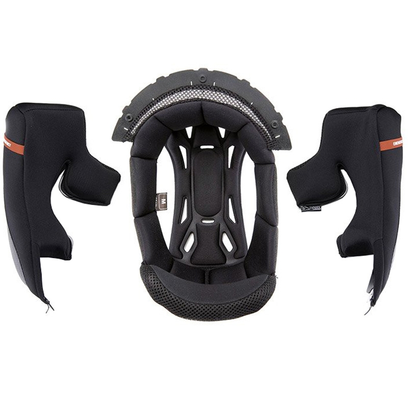 Interieur voor Scorpion Exo-Tech CARBON/EVO/PRO helmen zwart