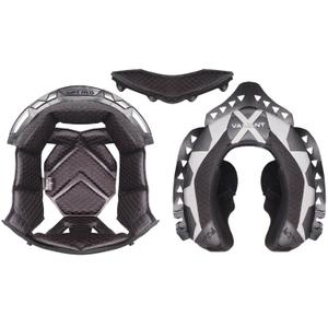 Vervangend interieur voor LS2 FF901 motorhelm, zwart