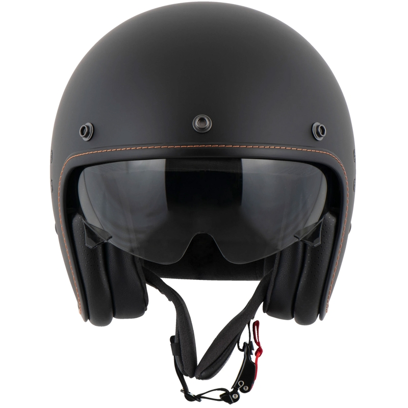 Open helm SCORPION BELFAST EVO Massief zwart mat