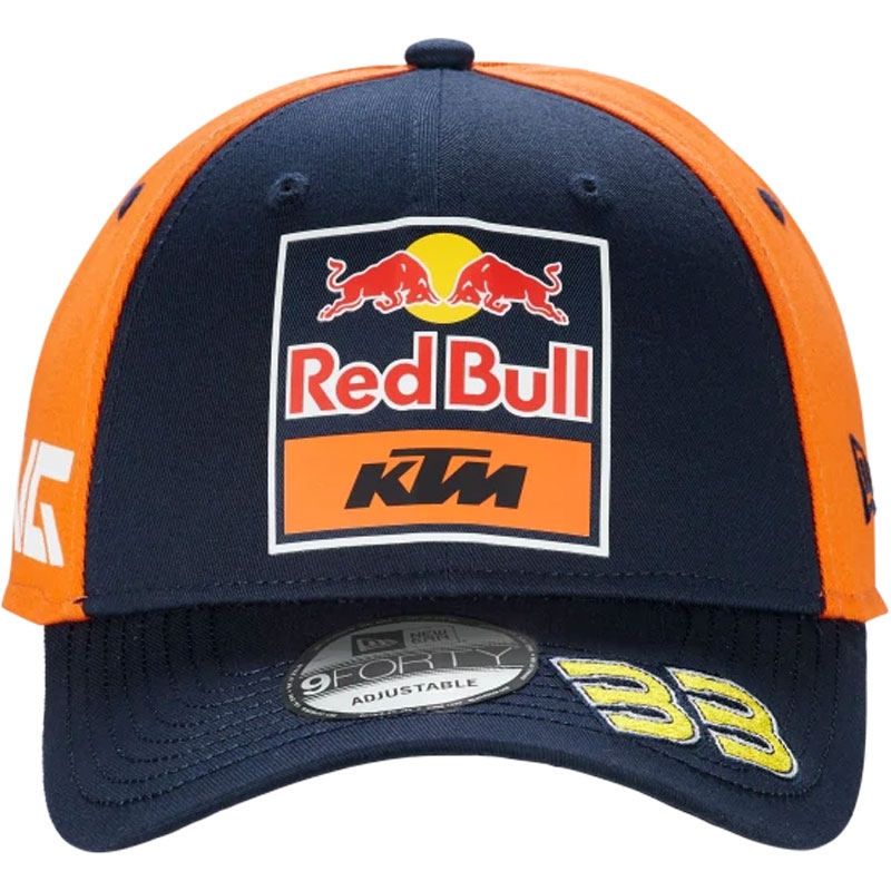 KTM Red Bull Racing Team Cap - Brad Binder Donkerblauw-Oranje