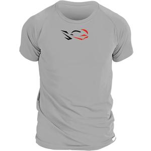 Functioneel T-shirt nanosilver® Ride met zilvergrijs