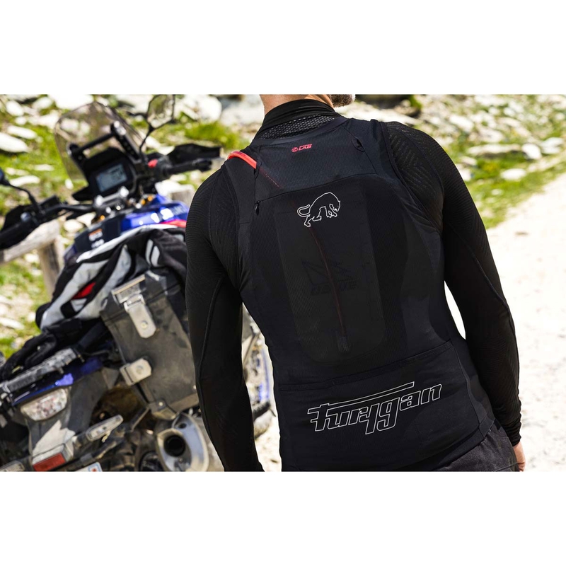 Furygan X-Road Vest D3O® bodyprotector zwart