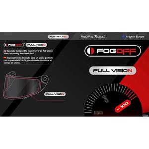 Anticondensfolie FOGOFF FOG010 voor MT-V-28 plexi