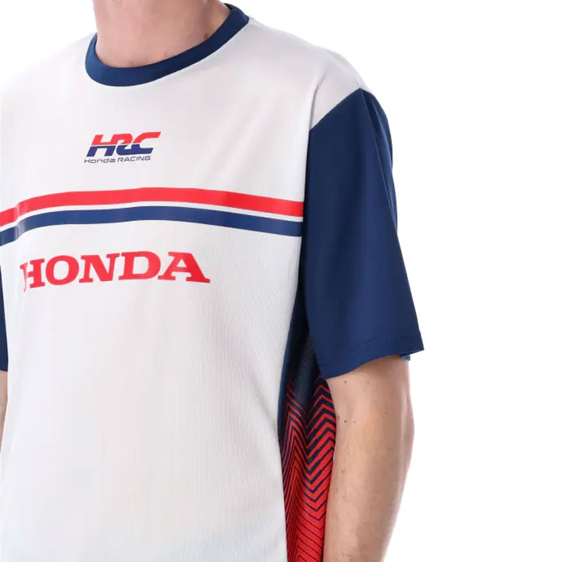 Honda HRC Technical Fabric T-shirt wit