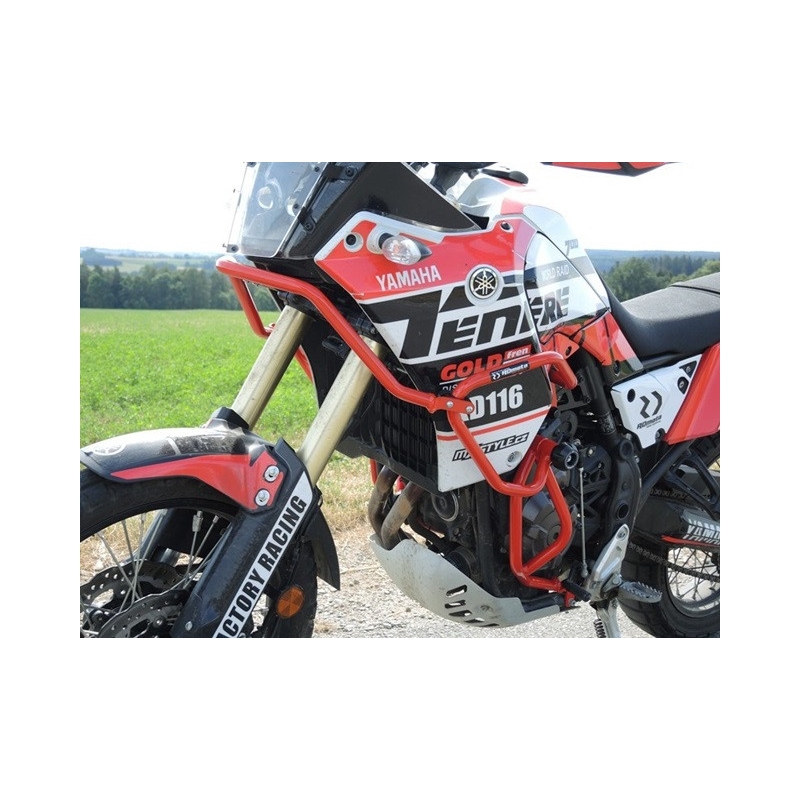 Ochranné rámy motoru RDMOTO červená (with protectors)