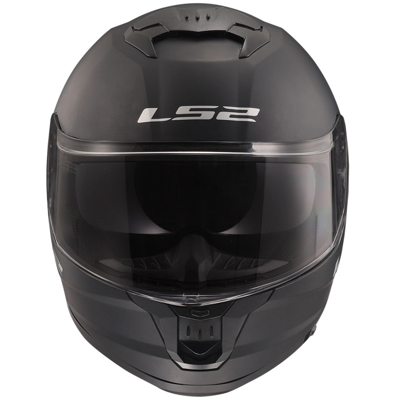 LS2 FF808 Stream II integraal motorhelm zwart mat