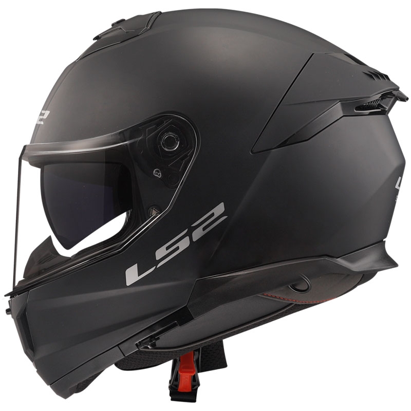 LS2 FF808 Stream II integraal motorhelm zwart mat