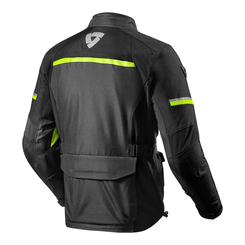 Revit Outback 3 zwart-fluo gele motorjas uitverkoop