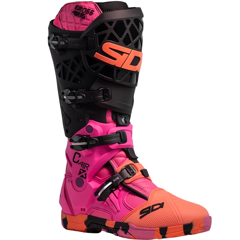 SiDi Crossair X Messy motorlaarzen koraal