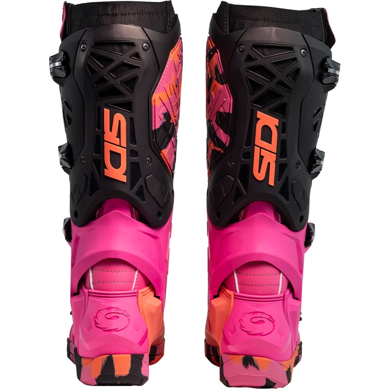 SiDi Crossair X Messy motorlaarzen koraal