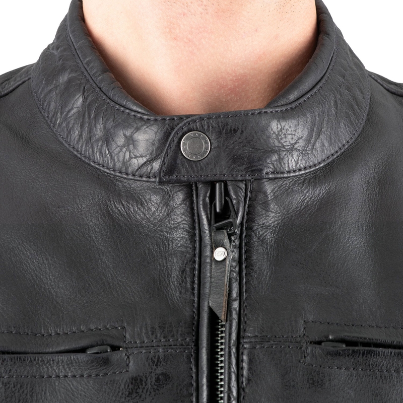 Oxford Holton motorjack zwart