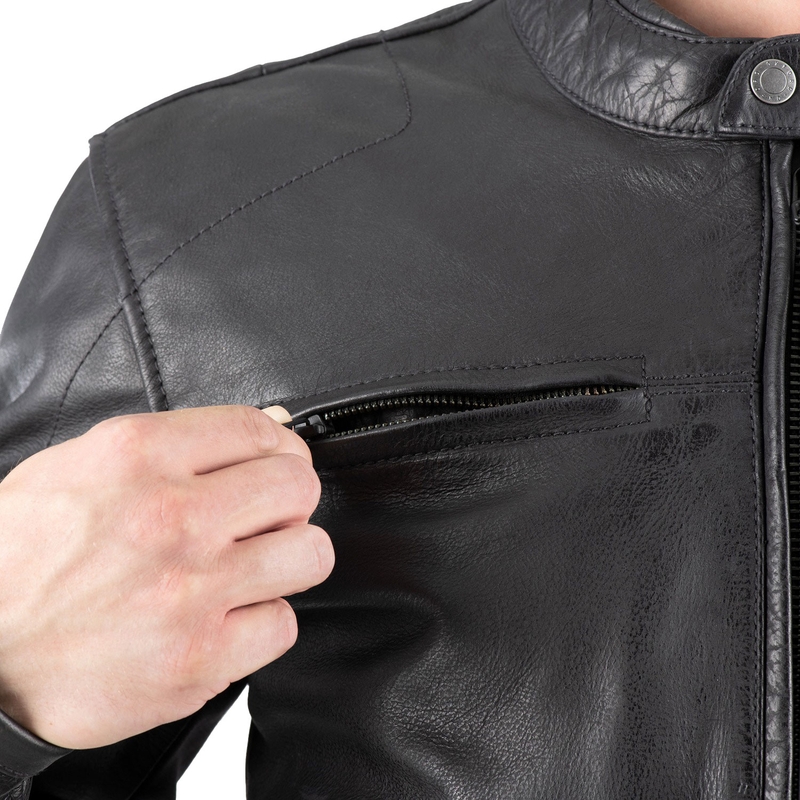 Oxford Holton motorjack zwart