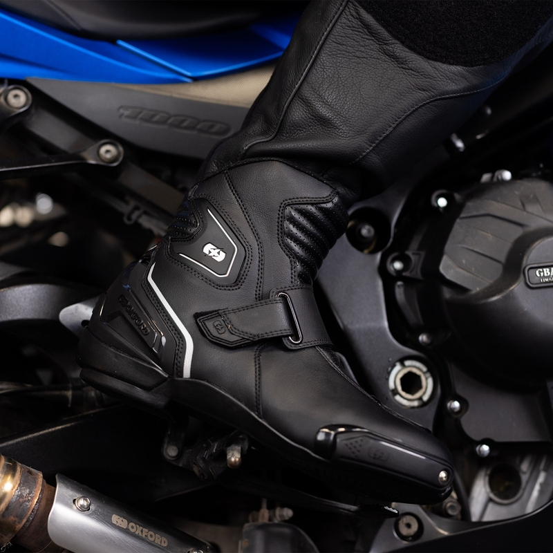 Oxford Omega Air Short motorlaarzen zwart