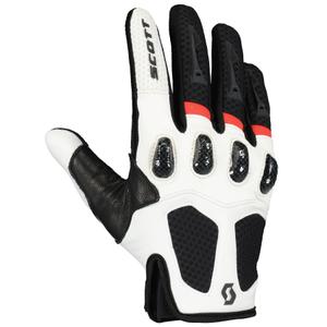 Motorhandschoenen SCOTT ASSAULT zwart-rood