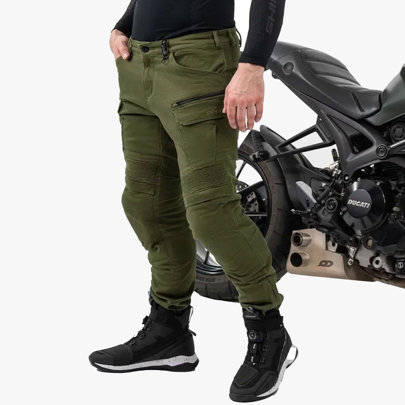 Shima Giro 3.0 motorbroek kaki